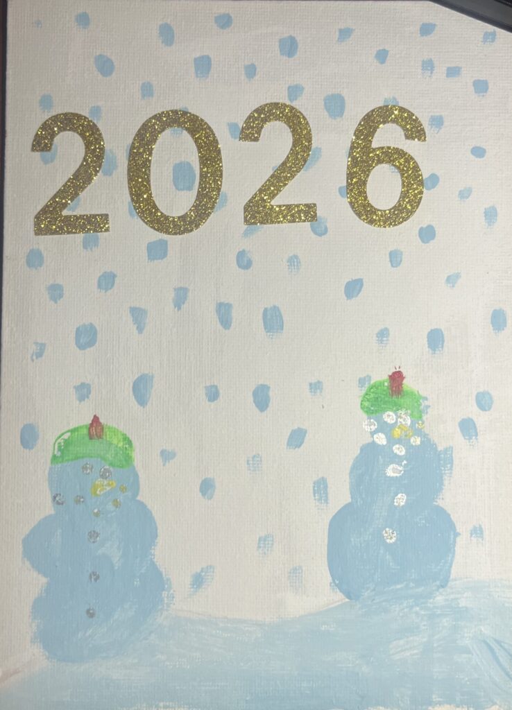 Holiday card artwork submission by Iman from Spryfield, Halifax (Chebucto Connections)