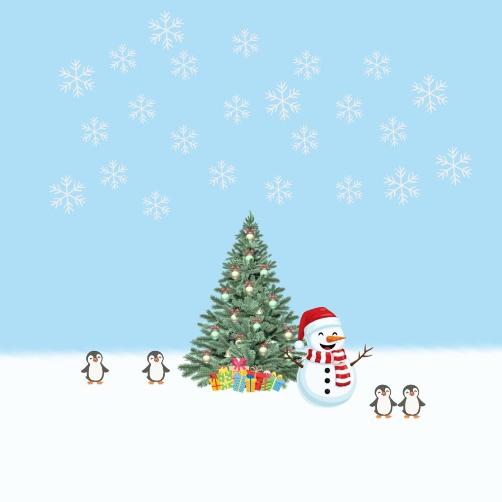 Holiday card artwork submission by Tamanna from Toronto, Regent Park (Regent Park Community Health Centre)