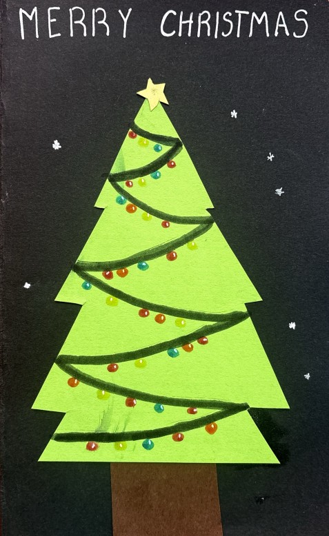 Holiday card artwork submission by Paige from Spryfield, Halifax (Chebucto Connections)