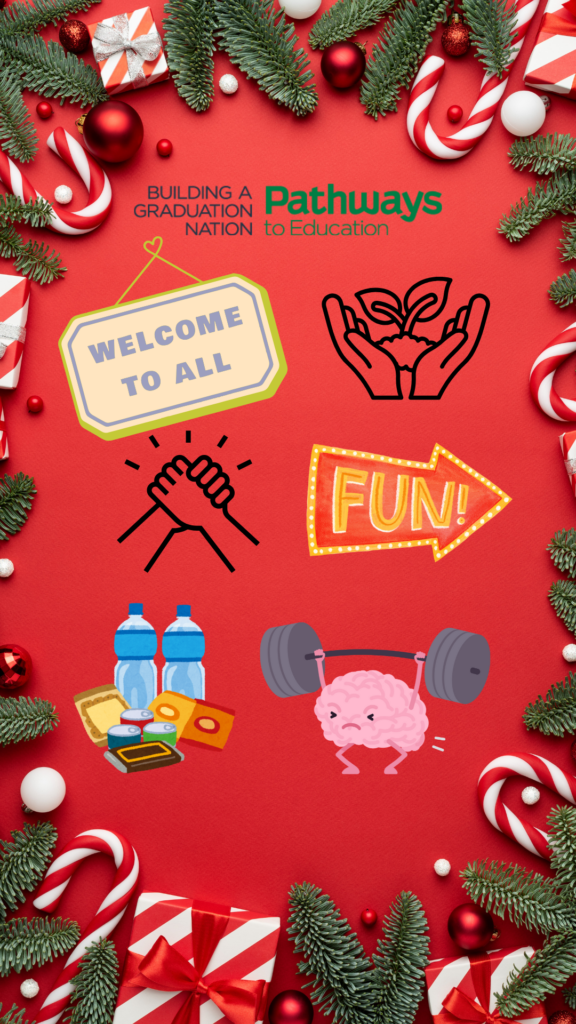 Holiday card artwork submission by Jaleen from Winnipeg (Community Education Development Association - CEDA)