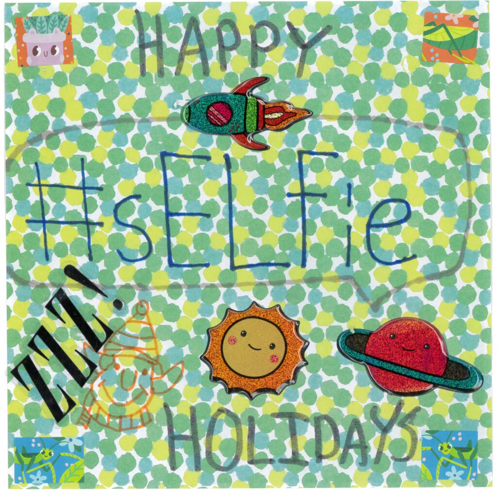 Holiday card artwork submission by Ayaan from Toronto, Scarborough Village (YouthLink)