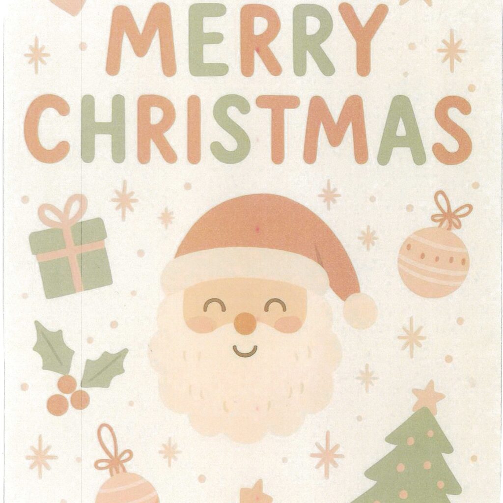 Holiday card artwork submission by Sana from Toronto, Scarborough Village (YouthLink)