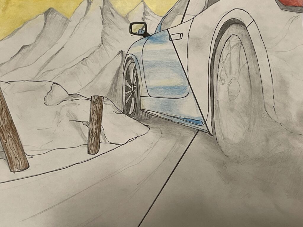 Holiday card artwork submission by Saifan from Toronto, Regent Park (Regent Park Community Health Centre)